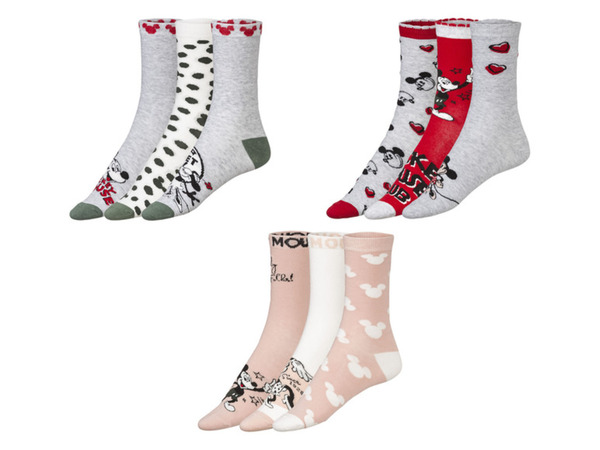 Bild 1 von Damen Socken, 3 Paar, mit Baumwolle