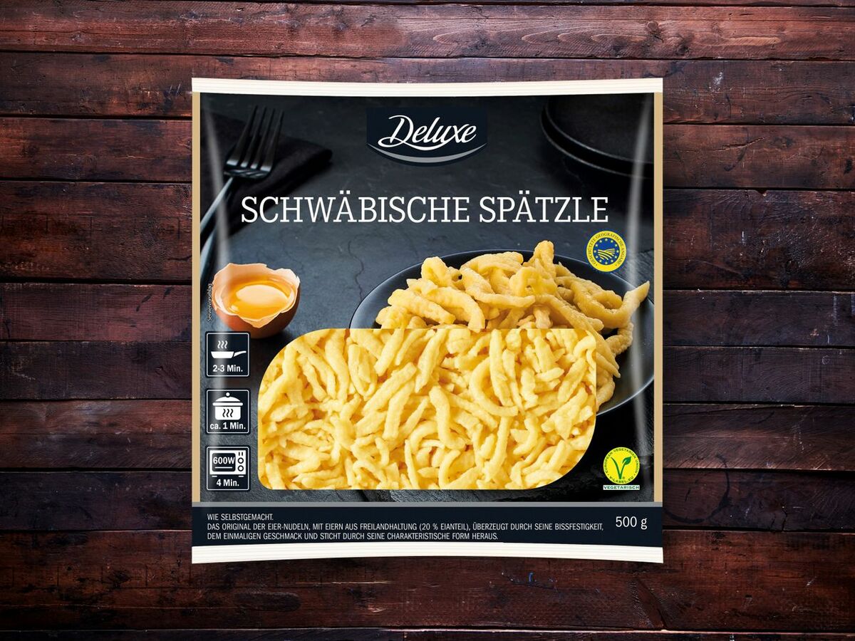 Deluxe Spätzle Spezialitäten von Lidl ansehen