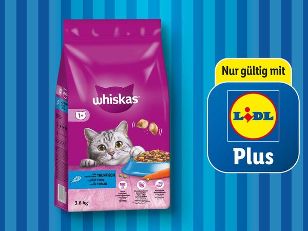 Bild 1 von Whiskas Trockenfutter Adult 1+ mit Thunfisch