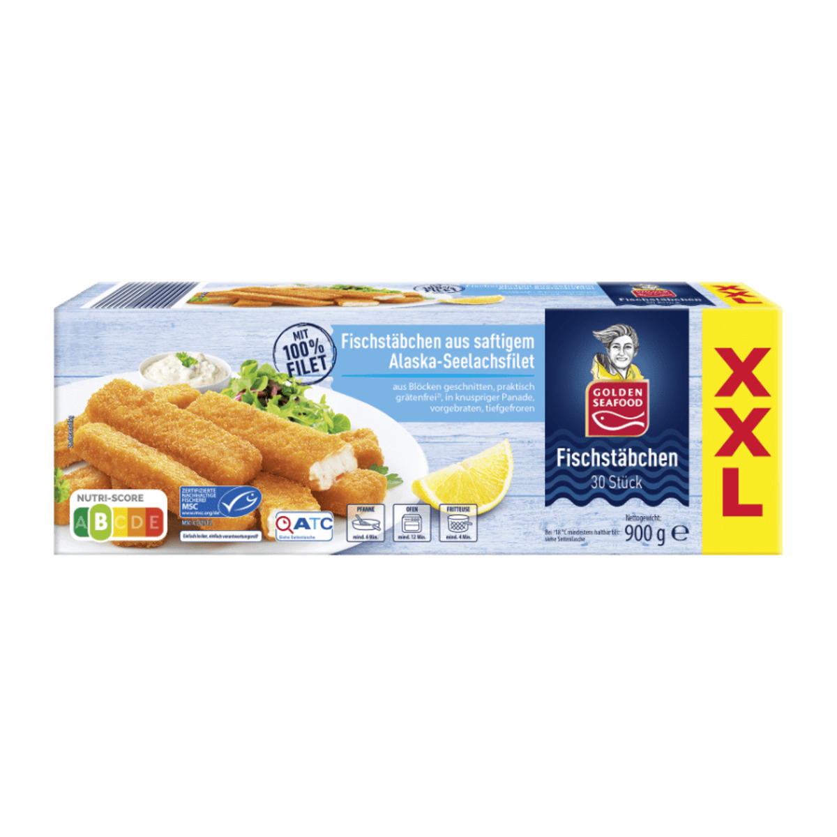Bild 1 von GOLDEN SEAFOOD Fischstäbchen XXL