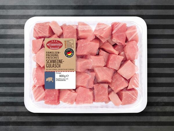 Metzgerfrisch Frisches Schweine-Gulasch XXL von Lidl ansehen!