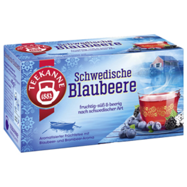 Bild 1 von Teekanne Tee Schwedische Blaubeere 45 g