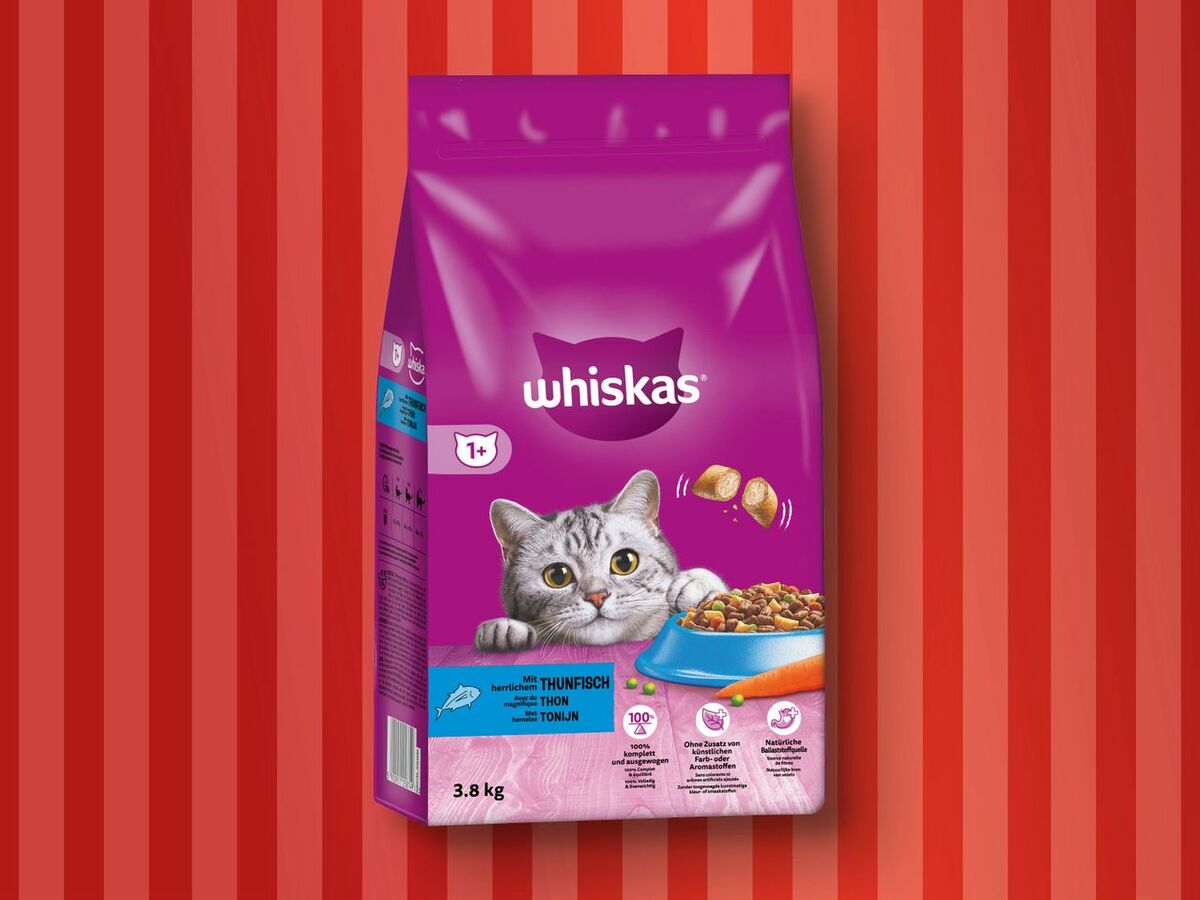 Bild 1 von Whiskas Trockenfutter Adult 1+ mit Thunfisch