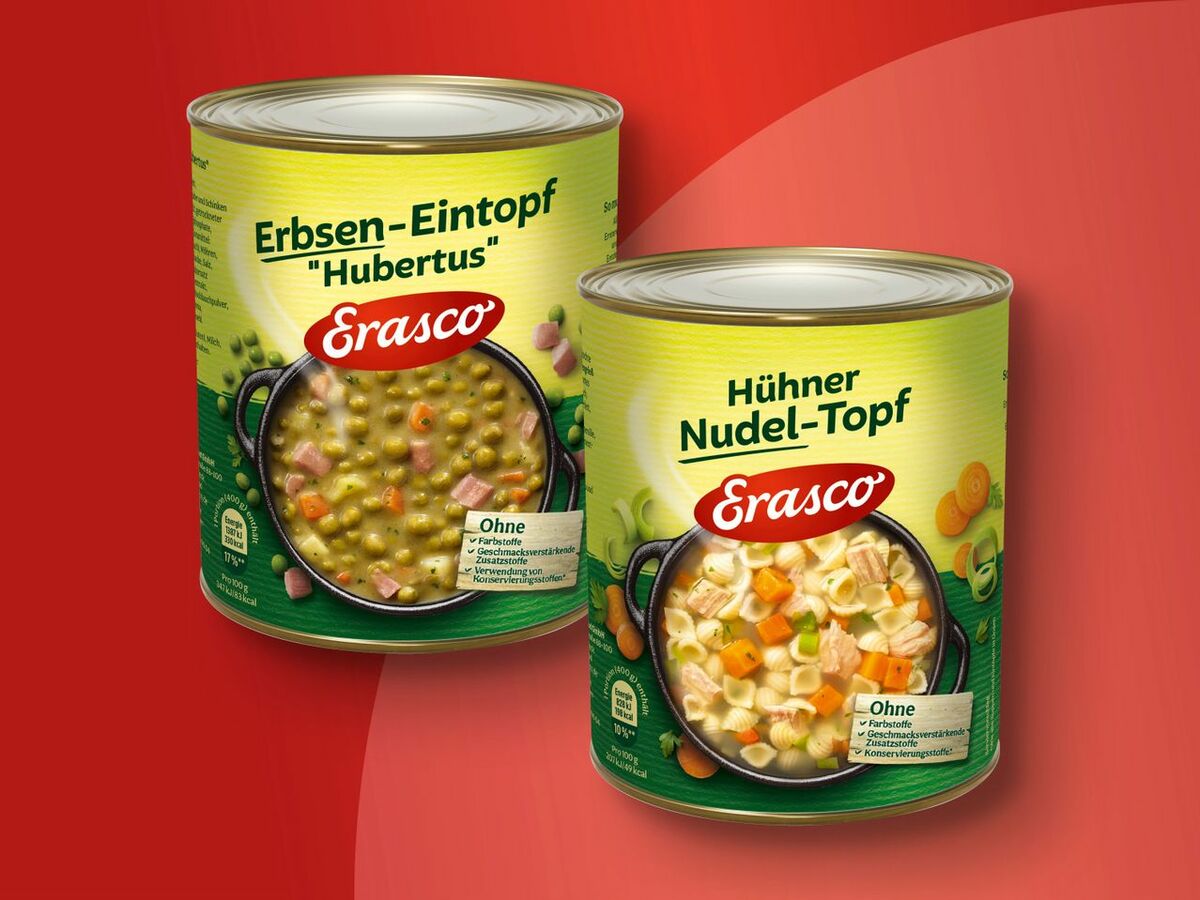 Bild 1 von Erasco Eintöpfe