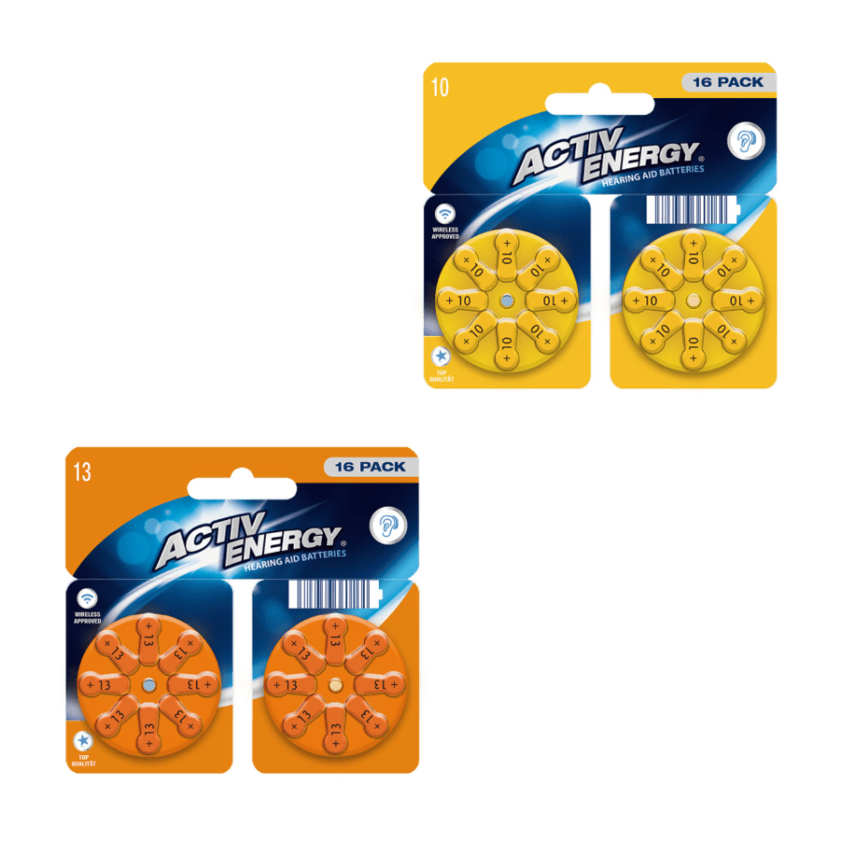 Bild 1 von ACTIVE ENERGY Hörgerätebatterien
