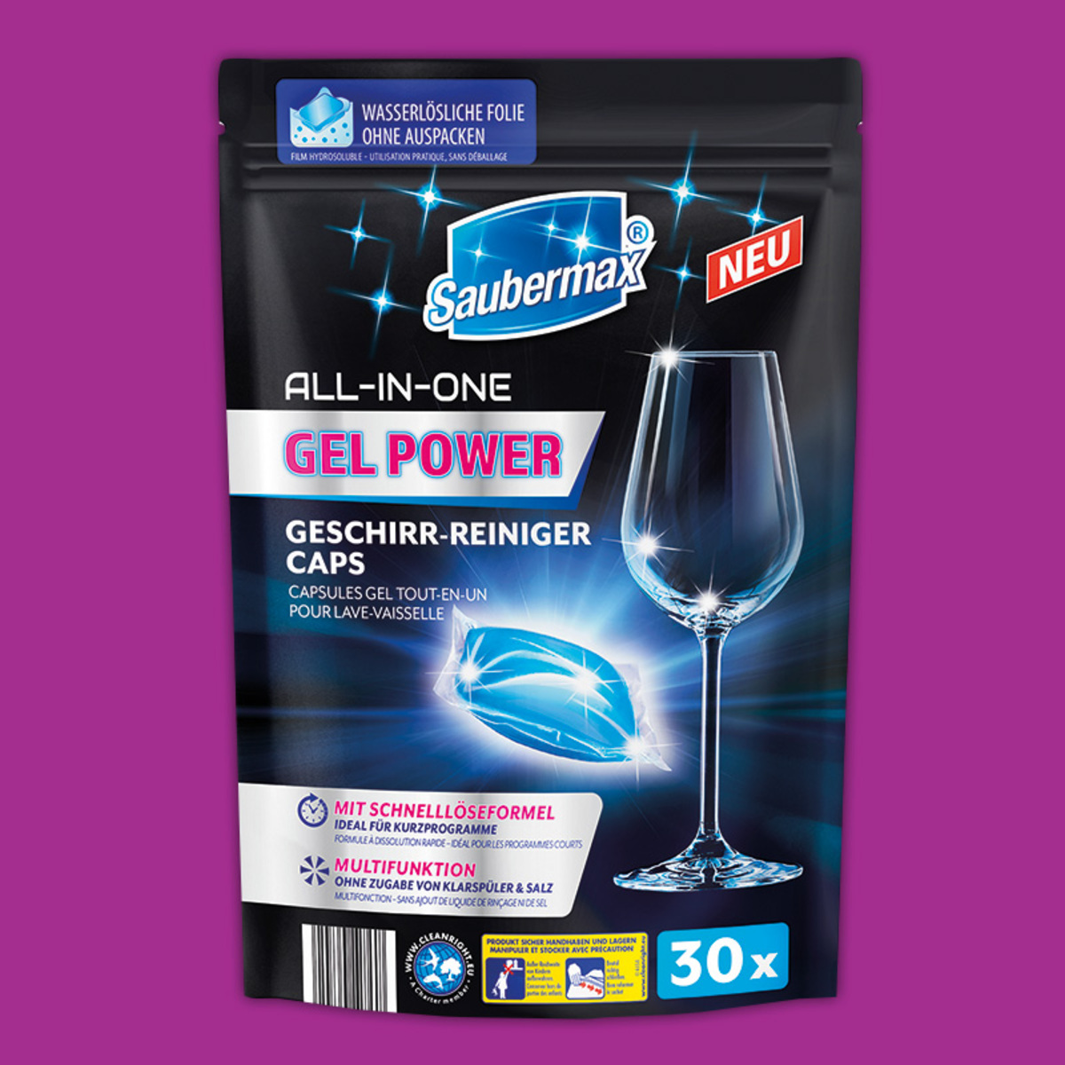 Bild 1 von Saubermax Geschirr-Reiniger Caps