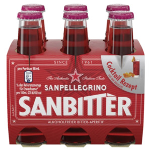 Sanbitter alkoholfreies Bittergetränk