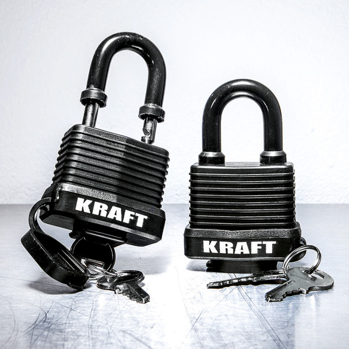 Bild 1 von Kraft Werkzeuge Outdoor-Vorhängeschlösser 2er-Set