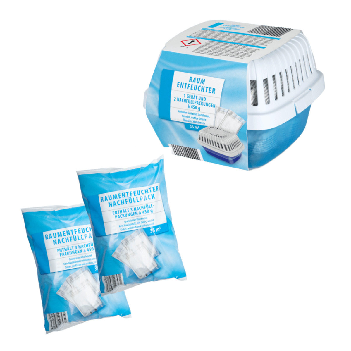 Bild 1 von Raumentfeuchter-Set Mini