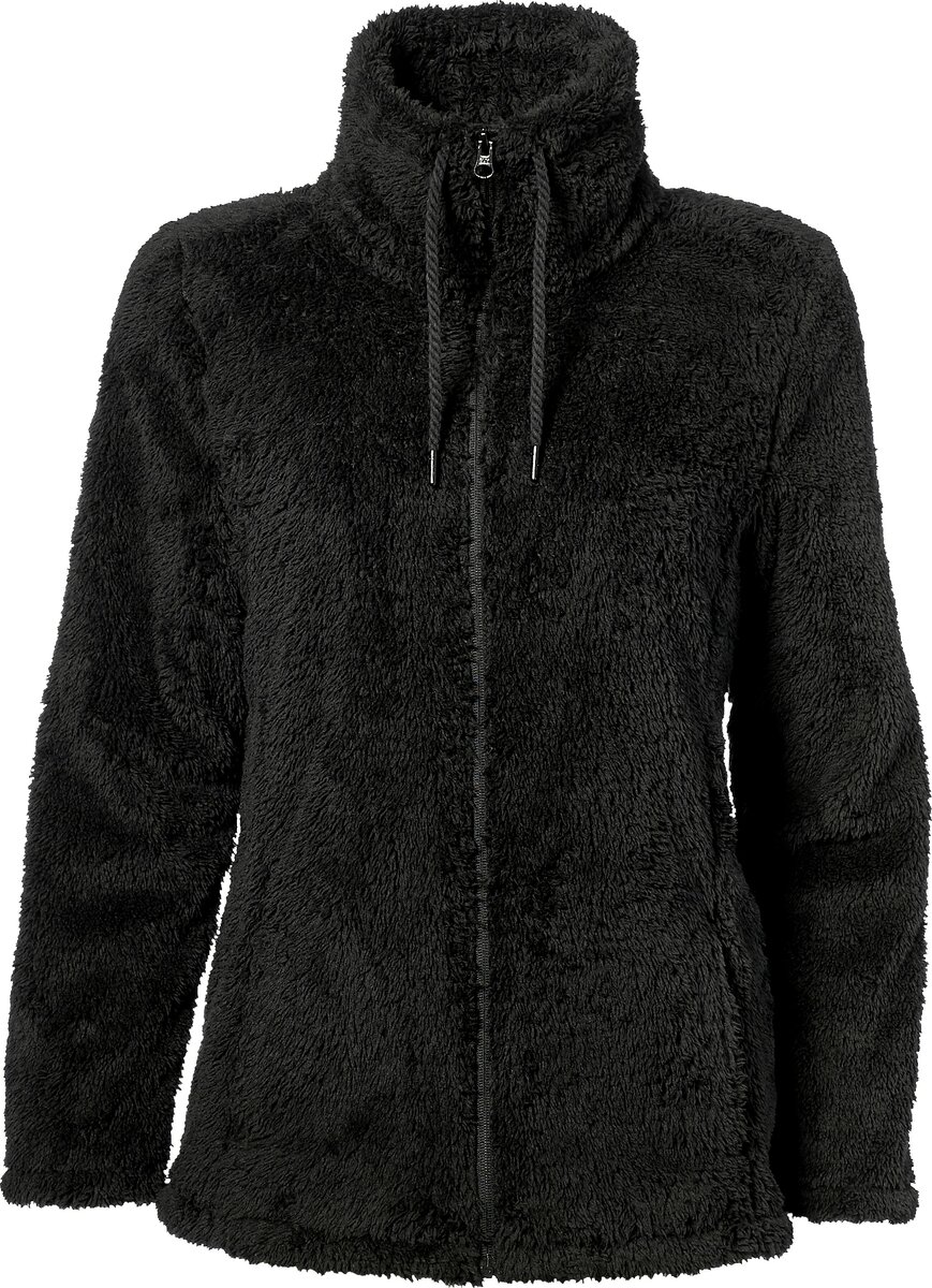 Bild 1 von Damen Basic Fleecejacke  - schwarz, Gr. M