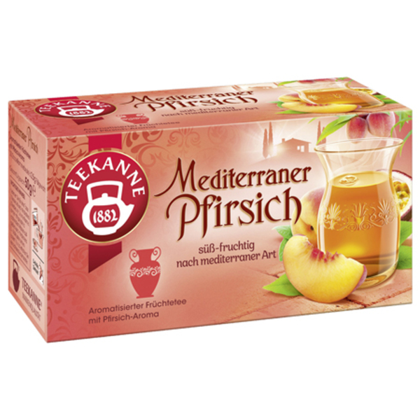 Bild 1 von Teekanne Tee Mediterraner Pfirsich 50 g