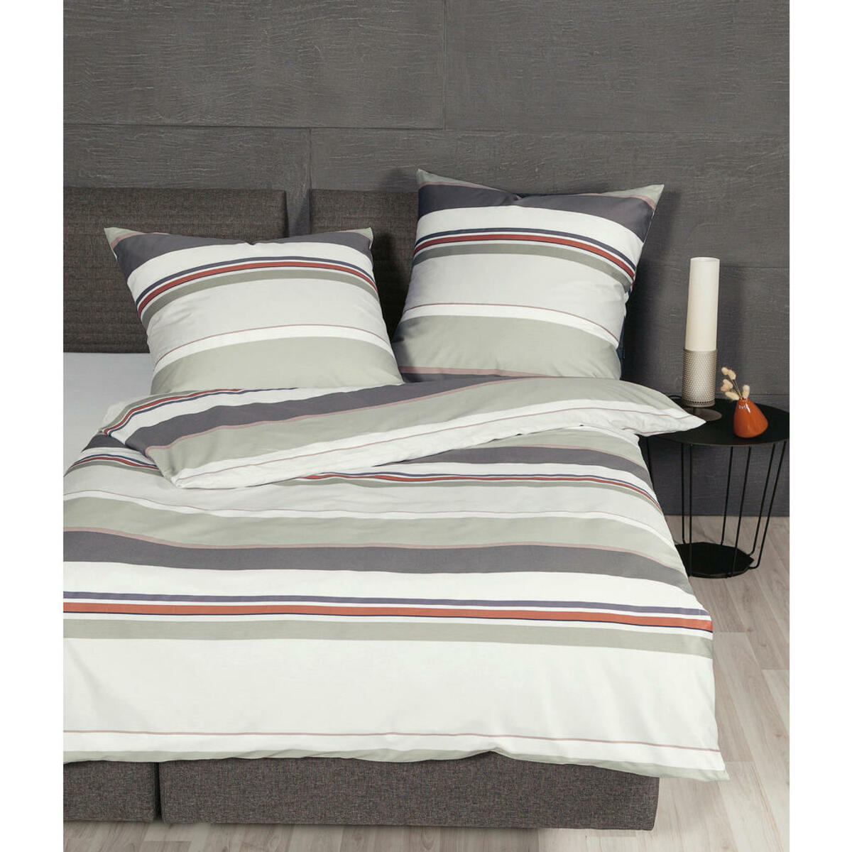 Bild 1 von Janine BETTWÄSCHE Grau, Orange, Weiß
