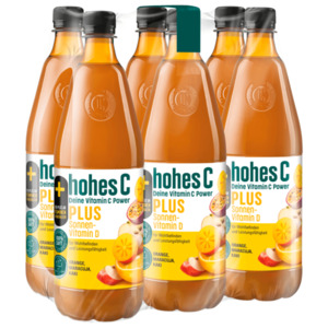 Hohes C Plus Sonnen Vitamin D 6x1l