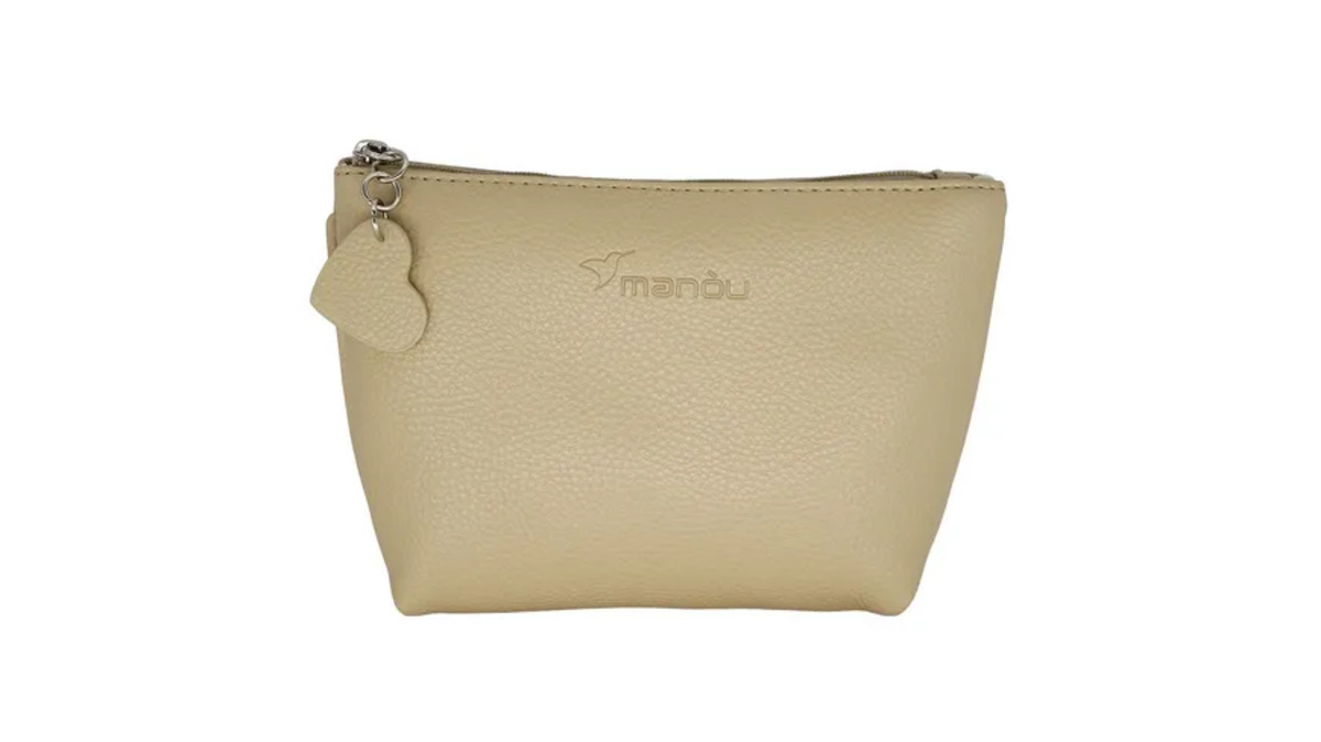 Bild 1 von Soapland manóu Kosmetiktasche Lederoptik beige