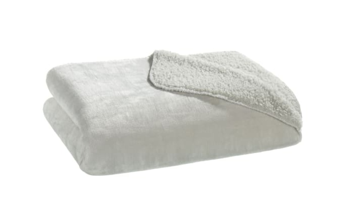 Bild 1 von Schaffelldecke, silber, ca. 150 cm x 200 cm