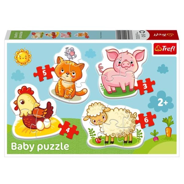 Bild 1 von Babypuzzle - Tiere - 22 Teile