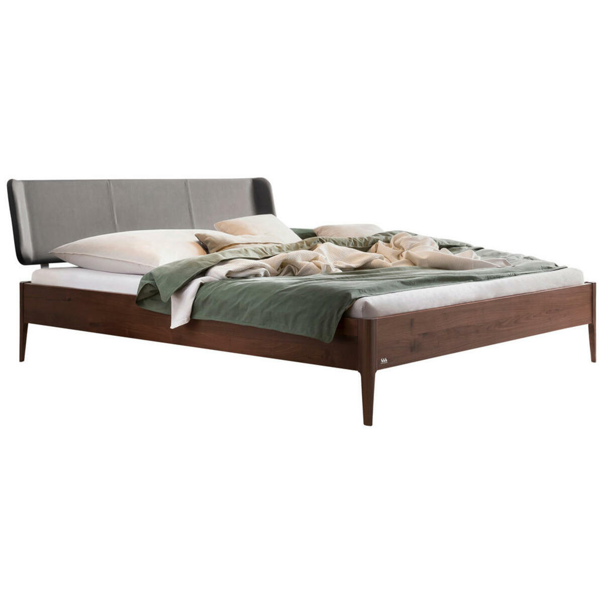 Bild 1 von Hasena BETT Nussbaum, Dunkelgrau