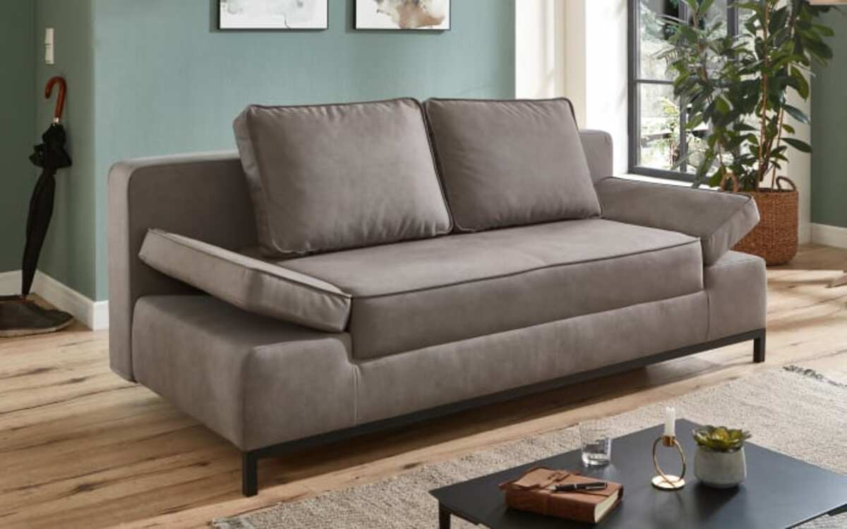 Bild 1 von Schlafsofa SSO150 Jarny, schlamm, Liegefläche 145 x 202 cm