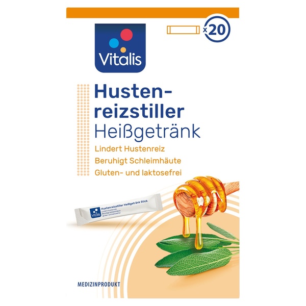 Bild 1 von VITALIS Hustenreizstiller Heißgetränk 100 g