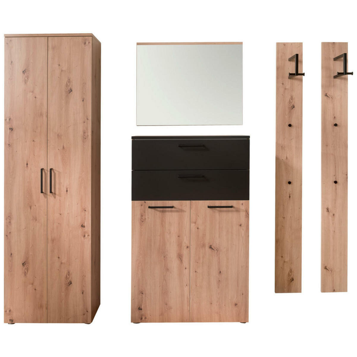 Bild 1 von Cassando GARDEROBE Anthrazit, Eiche