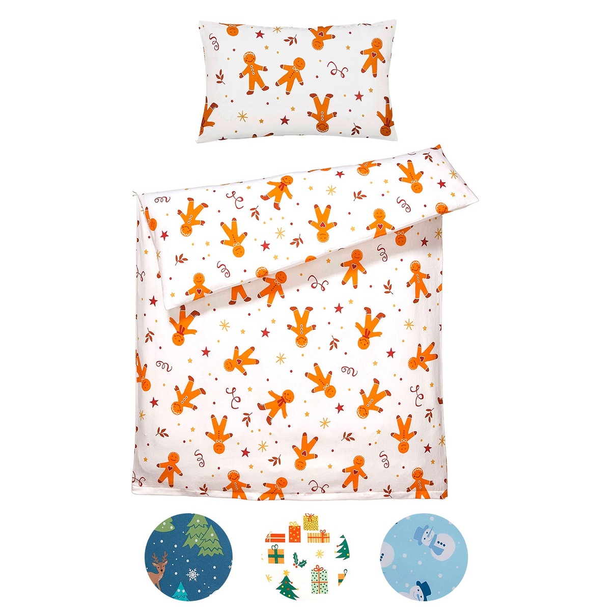 Bild 1 von NOVITESSE Kleinkinder-Biber-Bettwäsche