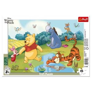Winnie the Pooh - Rahmenpuzzle - 15 Teile