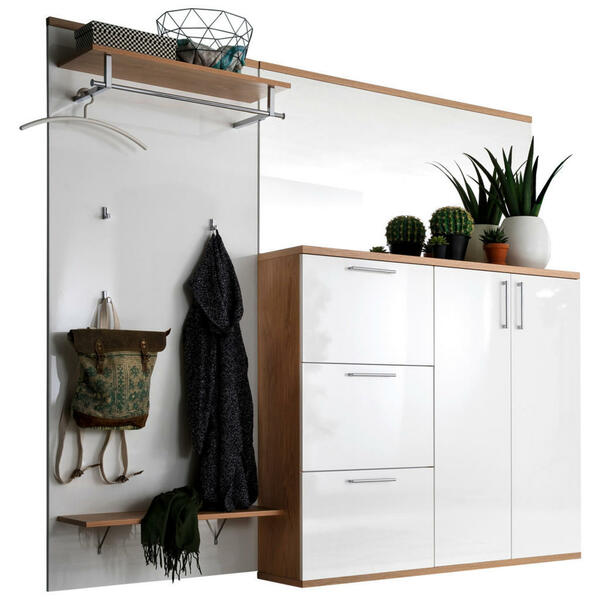 Bild 1 von Cassando GARDEROBE Weiß, Eiche
