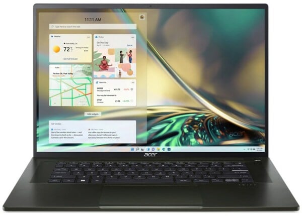 Bild 1 von Swift Edge (SFA16-41-R8GY) 40,64 cm (16") Notebook olivine black