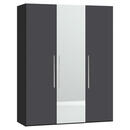 Bild 1 von Carryhome DREHTÜRENSCHRANK Anthrazit, Schwarz