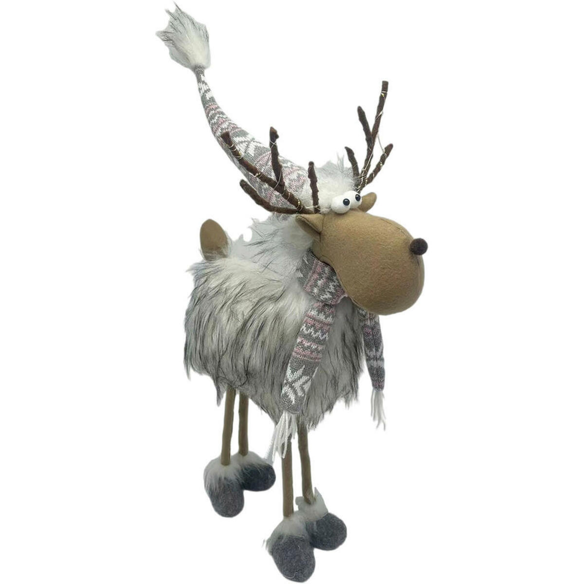 Bild 1 von X-Mas DEKOELCH Braun, Grau, Pink