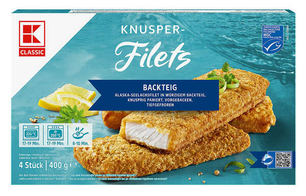 Bild 1 von K-CLASSIC Knusperfilets