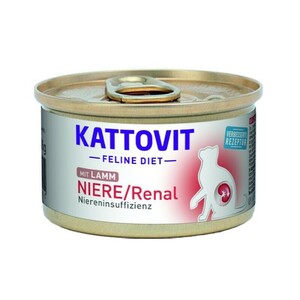 KATTOVIT Feline Diet Niere/Renal Schaf & Lamm 12x85 g
