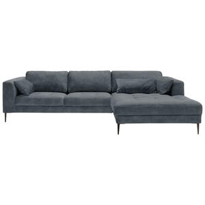 MID.YOU ECKSOFA Dunkelblau