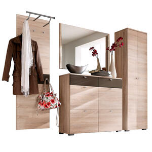Cassando GARDEROBE Braun, Eiche