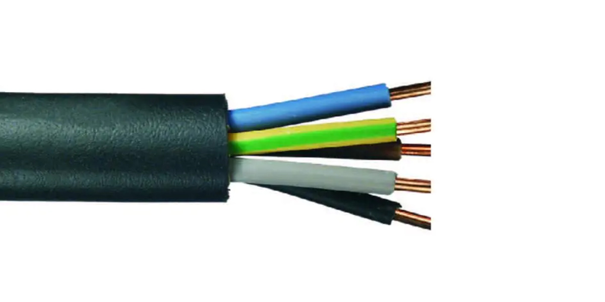 Bild 1 von Erdkabel NYY-J 5 x 2,5 - 50 Meter, schwarz