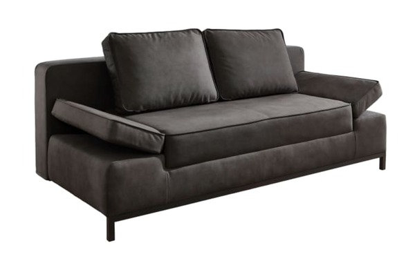 Bild 2 von Schlafsofa SSO150 Jarny, anthrazit, Liegefläche 145 x 202 cm