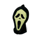 Bild 1 von Horrormaske Geist mit Haube nachtleuchtend
