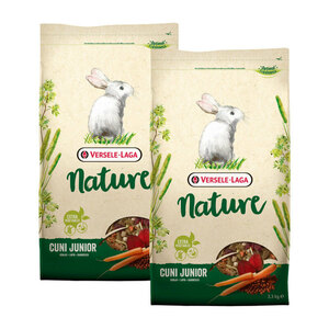 Versele-Laga Nature Cuni Junior für Kaninchen 2x2,3 kg