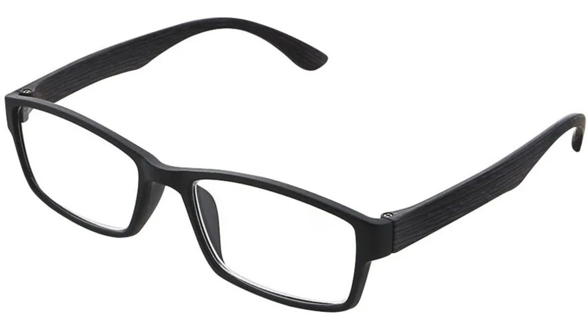 Bild 1 von Quickreader Lesehilfe KLH176-1 +2.50 Kunststoff Holzoptik Grau