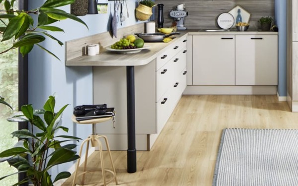 Bild 3 von Pino - Einbauküche PN80/PN100, lichtgrau, inkl. Elektrogeräte