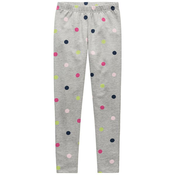 Bild 1 von Mädchen Sweatleggings mit bunten Punkten