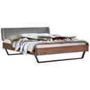 Bild 1 von Hasena BETT Anthrazit, Nussbaum, Dunkelgrau