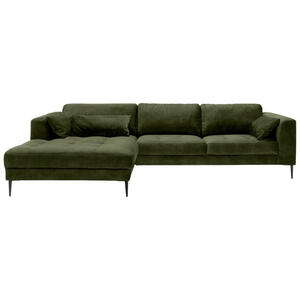 MID.YOU ECKSOFA Dunkelgrün