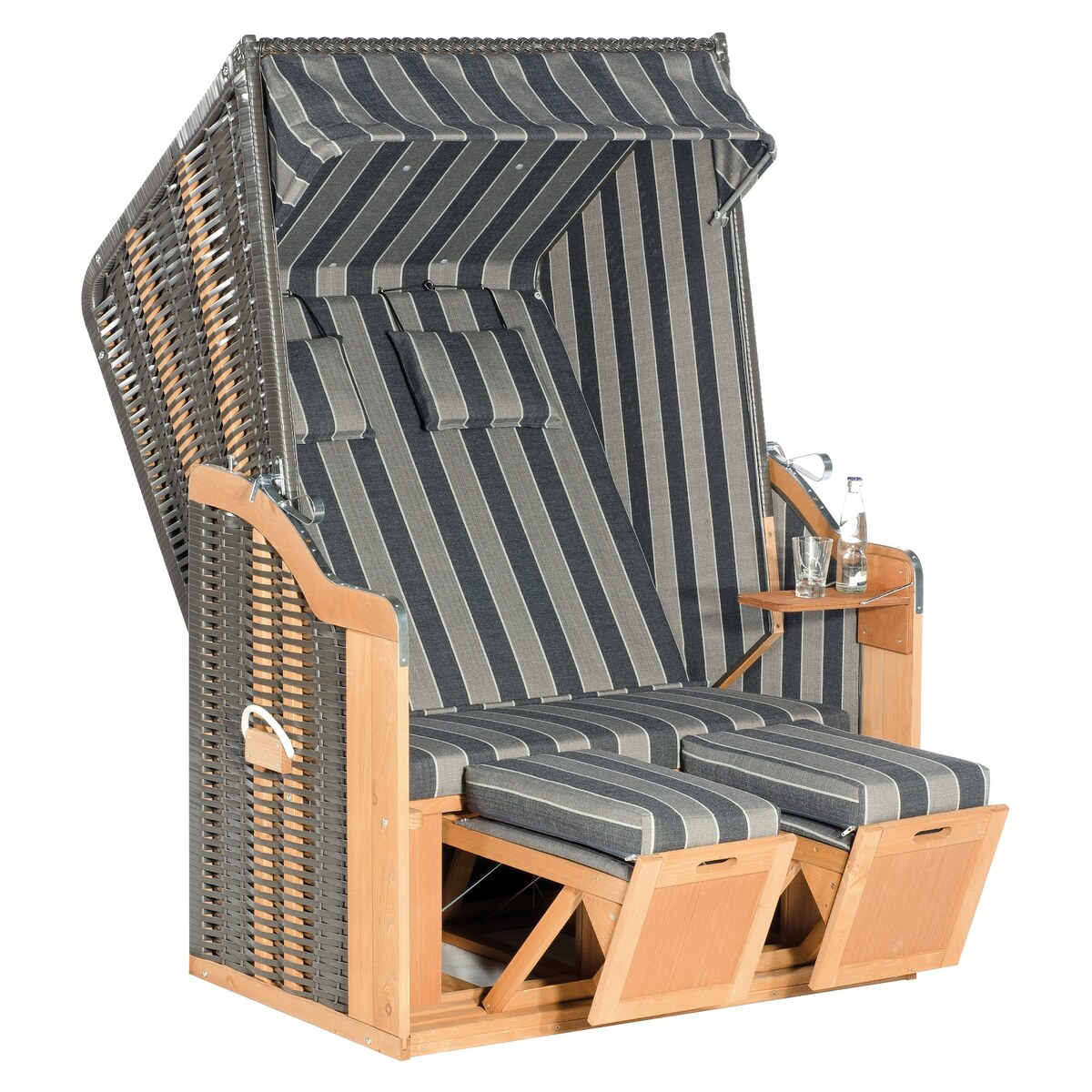 Bild 1 von Garten-Strandkorb "Rustikal 50 Plus" - versch. Farben