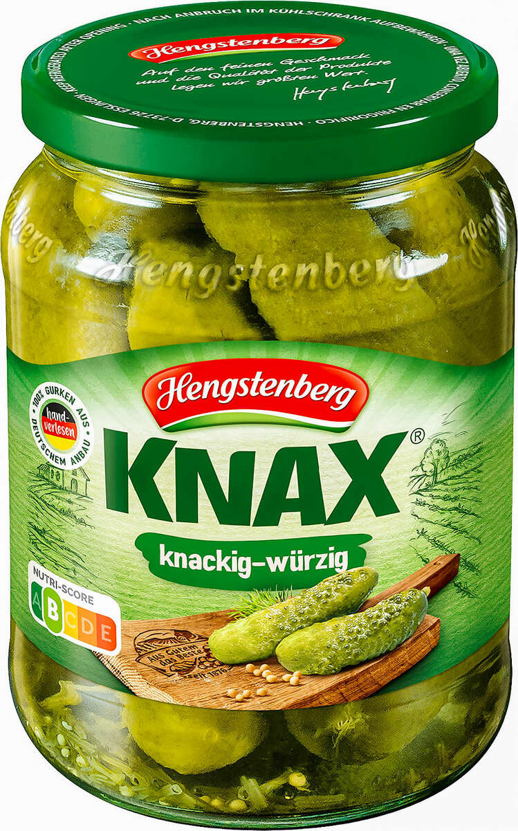 Bild 1 von HENGSTENBERG Knax Gewürzgurken