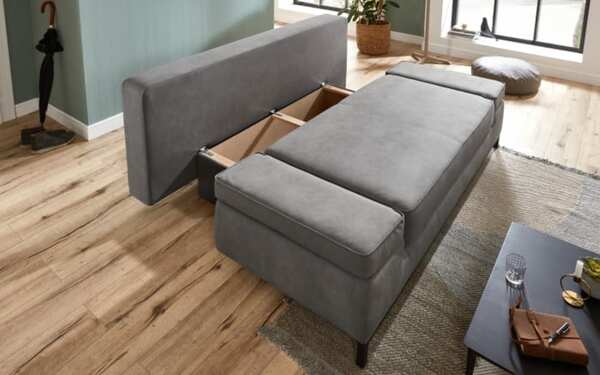 Bild 3 von Schlafsofa SSO150 Jarny, silber, Liegefläche 145 x 202 cm