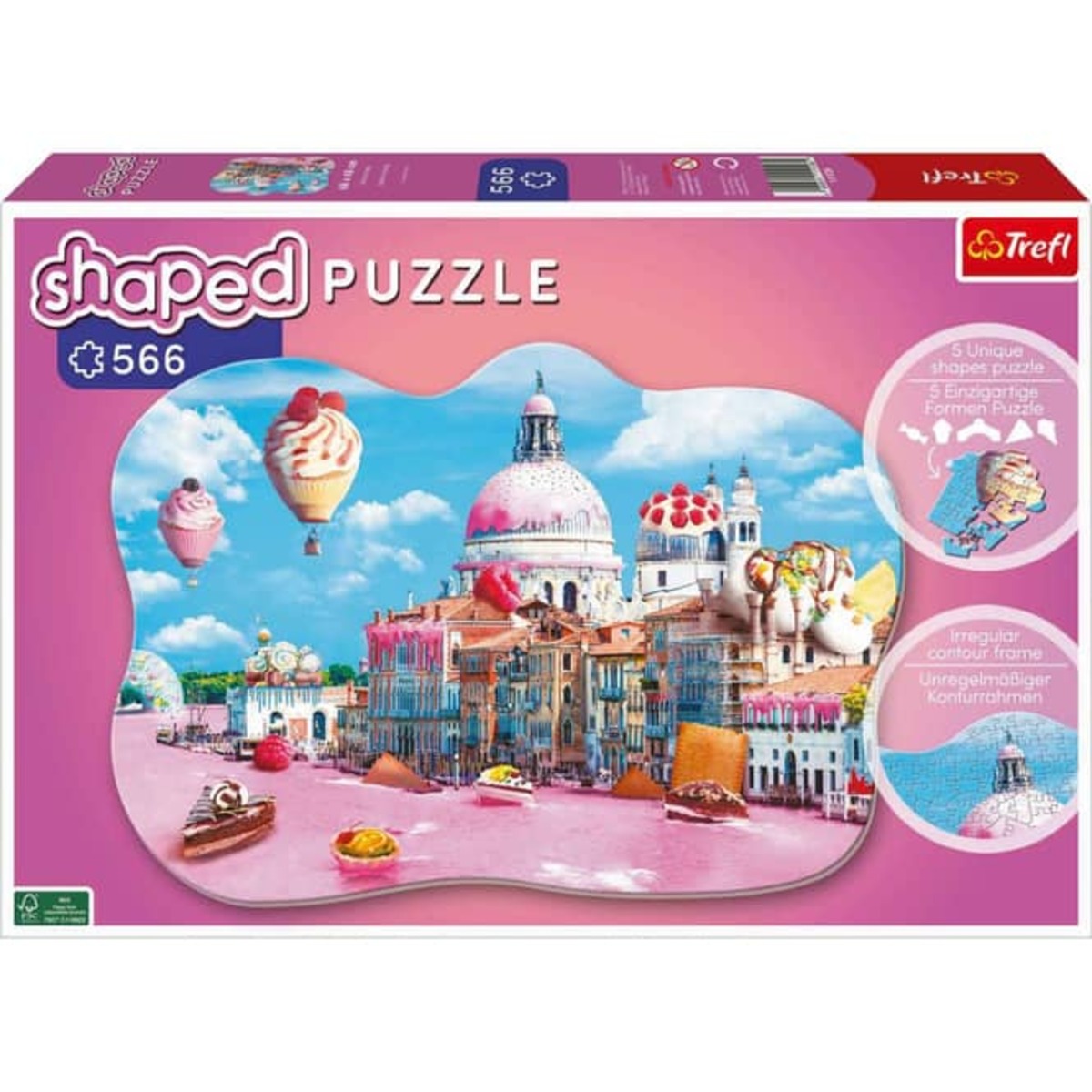 Bild 1 von Venedig - Formpuzzle - 566 Teile