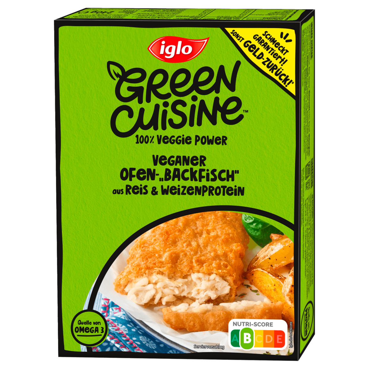 Bild 1 von Iglo Green Cuisine Ofen-Backfisch vegan 240g