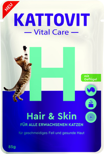 KATTOVIT Vital Care Hair & Skin 24x85g