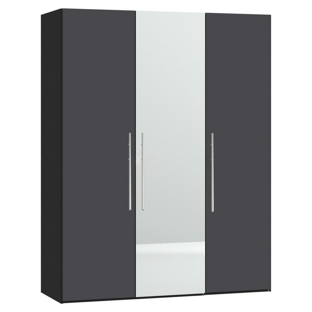 Bild 1 von Carryhome DREHTÜRENSCHRANK Anthrazit, Schwarz